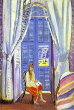 The French Window at Nice 1919